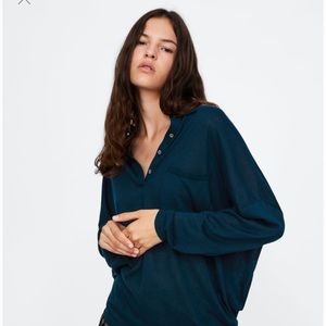 Zara Oversized Polo Shirt